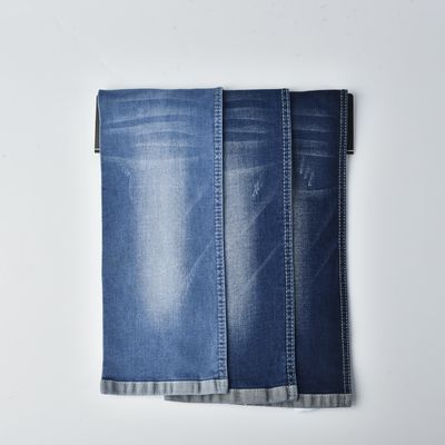 Tissus en coton résistant au rétrécissement SPANDEX DENIM QY036-10 10,6 oz