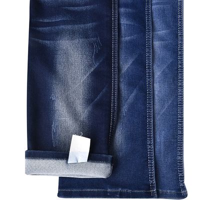 8.5 oz de faux fil de denim tricoté teint avec un motif 54