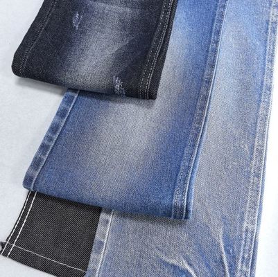 Tissu denim 98% coton 2% élasthanne pour la fabrication de t-shirts en gros