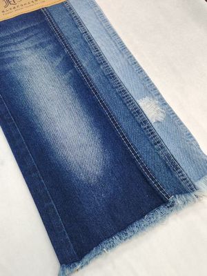 80% coton TWILL Tissu denim avec 10*7 construction sans étirement 11 oz pour les hommes Jeans