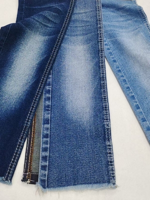Bon prix 72% coton sergé style Tissu Denim extensible quatre voies 10*21/40+70 Construction JSD3110 pour jeans